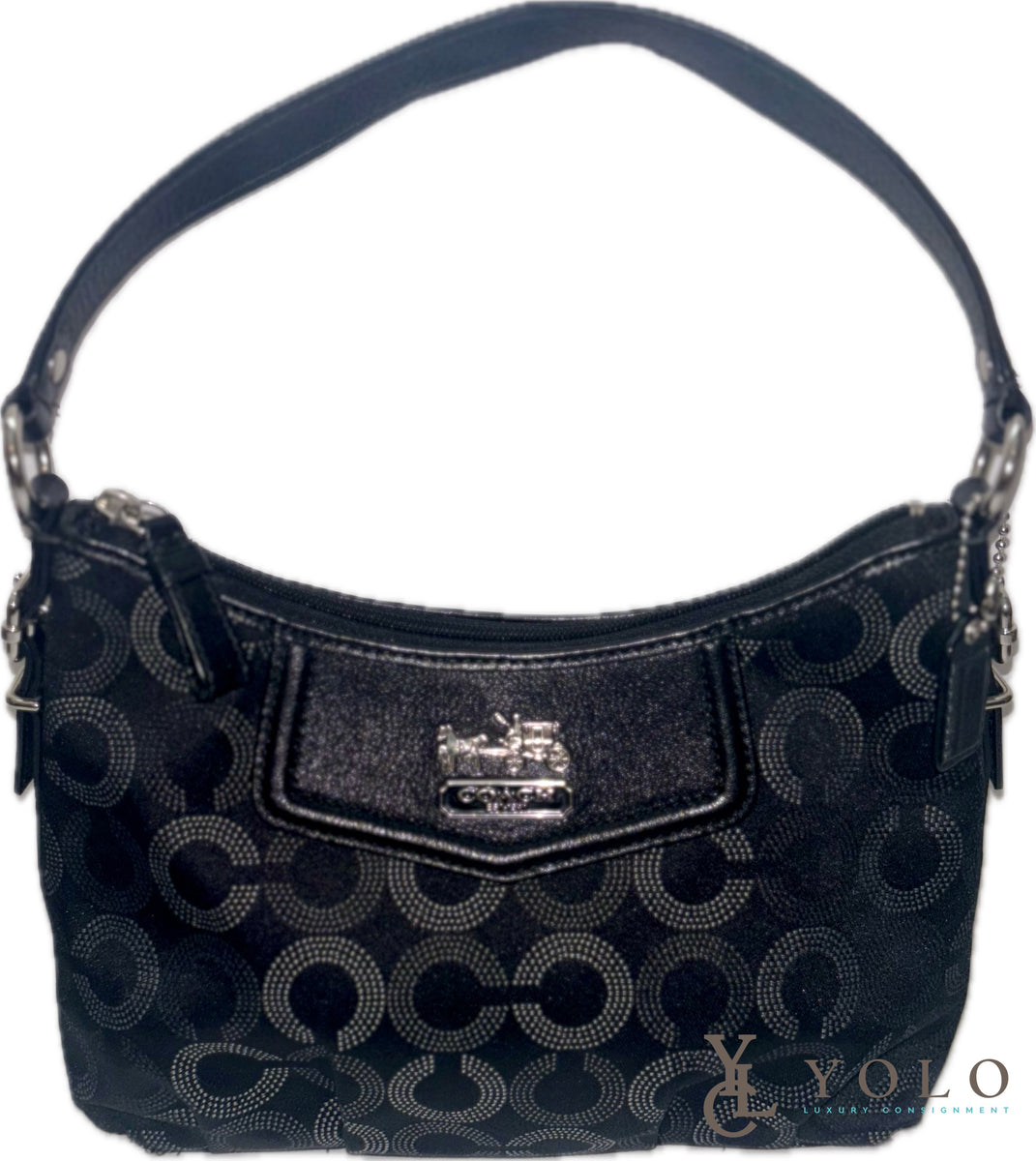 Coach Madison Dotted Hobo Bag | YOLO – YOLO Luxury Consignment