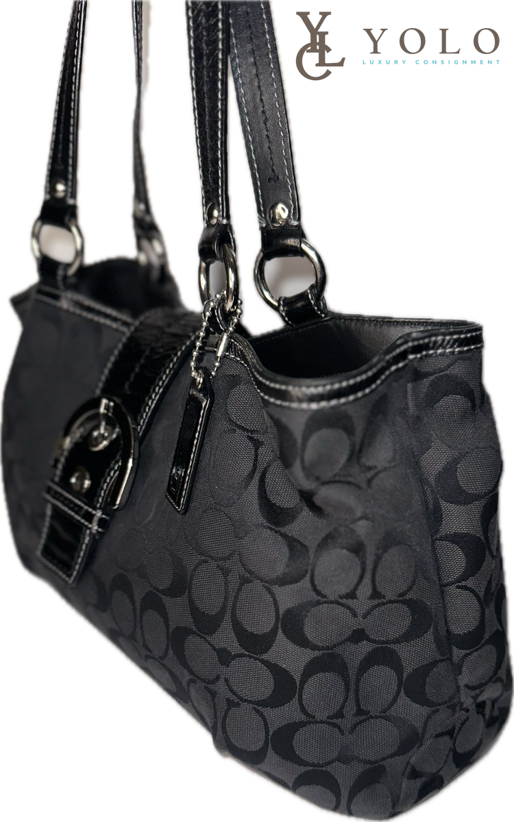 Coach | Signature Jacquard Soho East West Tote | Luxury Bag – YOLO