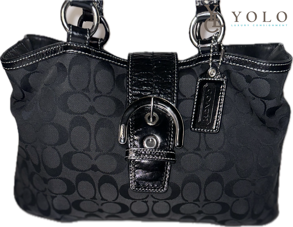 Coach | Signature Jacquard Soho East West Tote | Luxury Bag – YOLO