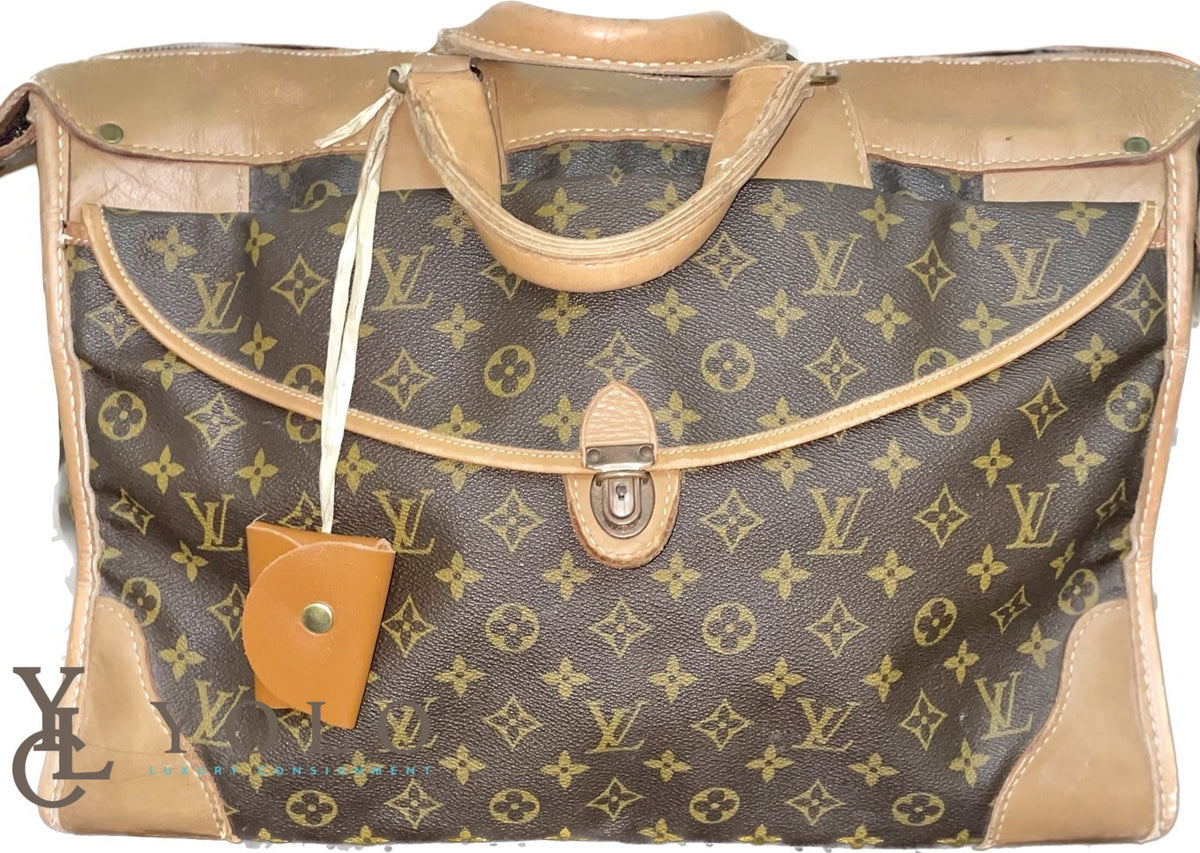 Louis Vuitton French Company Vintage Weekender Bag – Rare LV