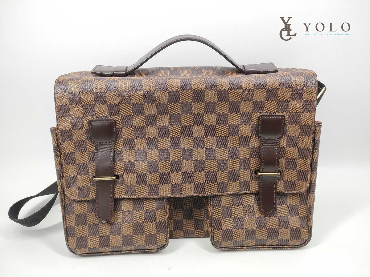 LOUIS VUITTON ダミエ ブロードウェイ メッセンジャーバッグ Louis Vuitton Broadway Messenger Bag Damier Ebene | YOLO – YOLO