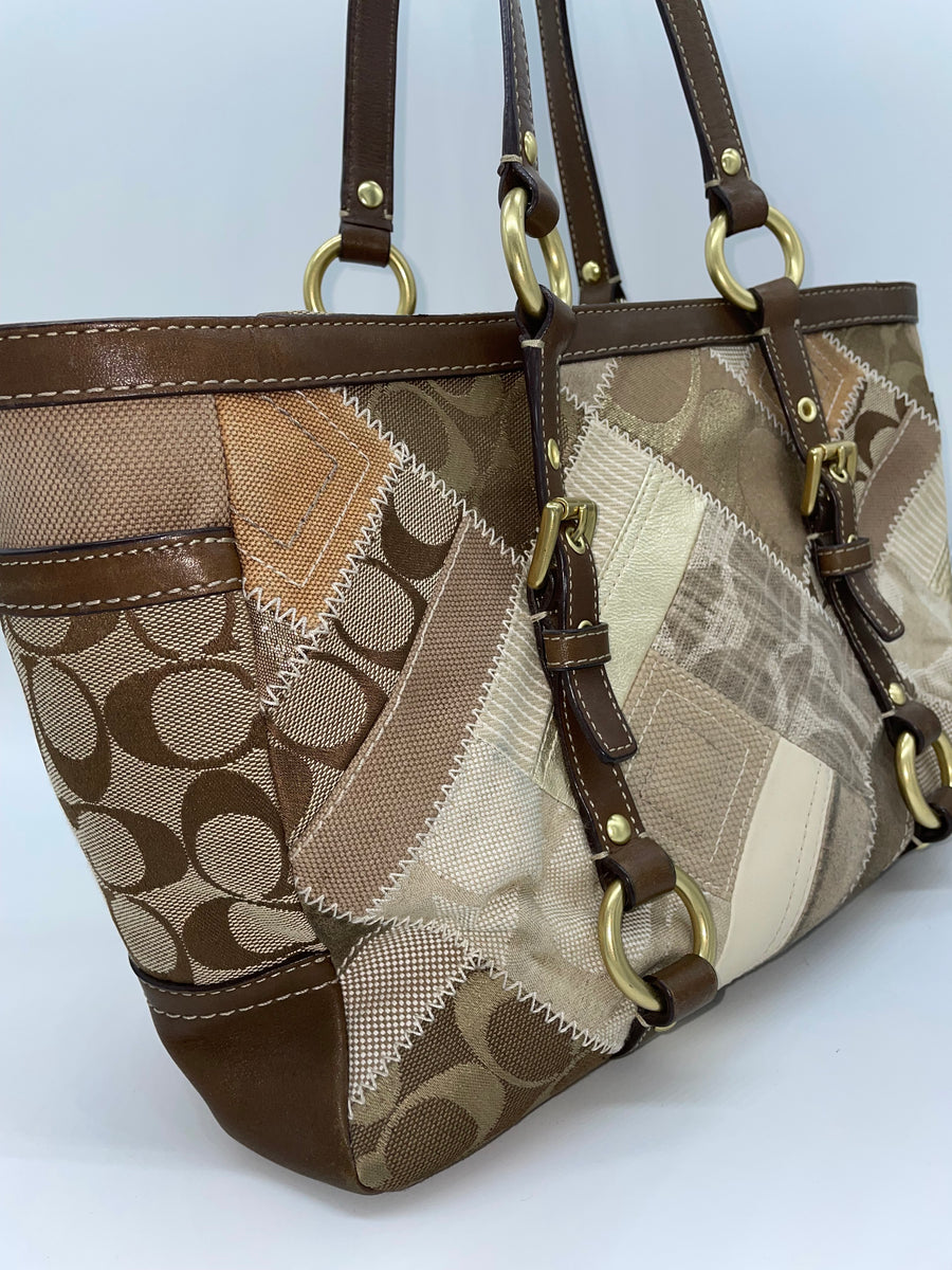 Coach | Signature Patchwork Tote | YOLO Luxury Consignment