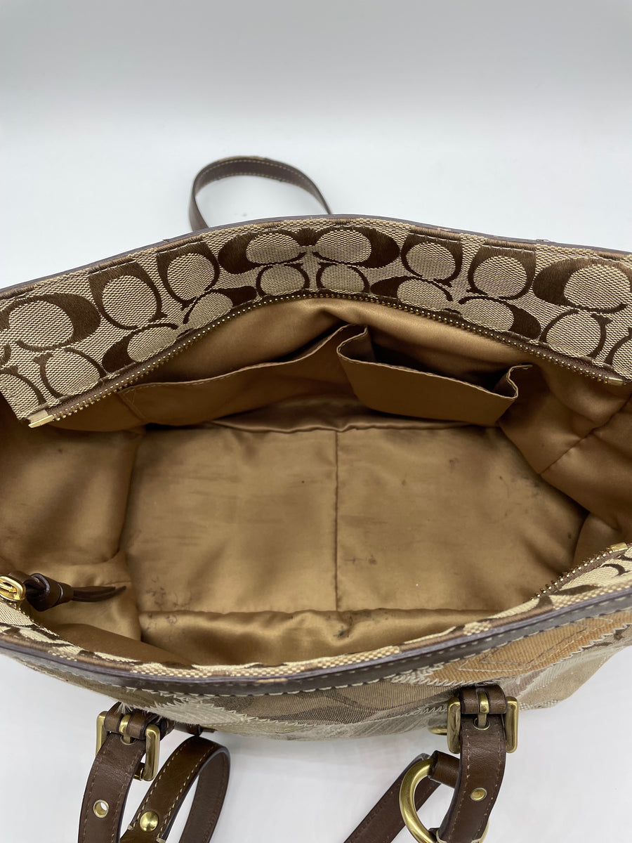 Coach | Signature Patchwork Tote | YOLO Luxury Consignment