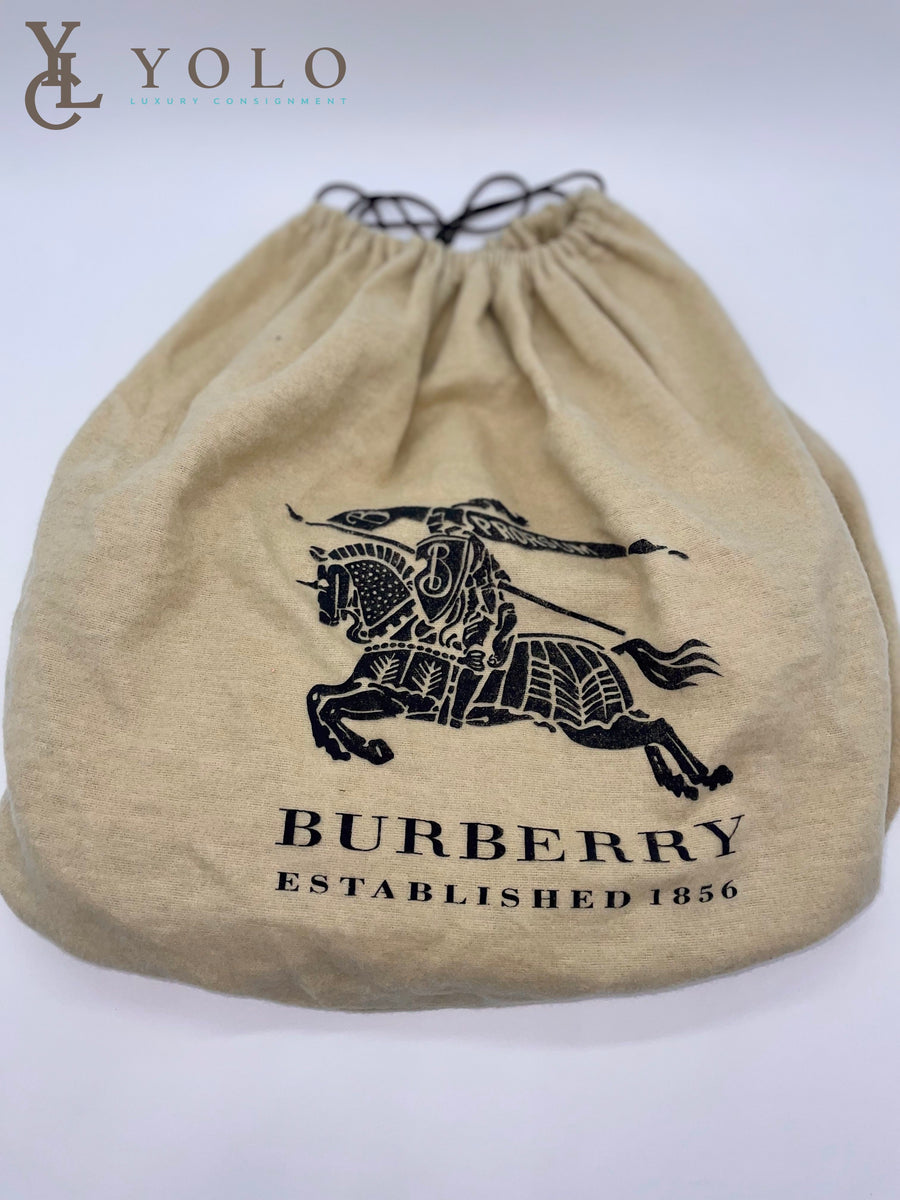 Burberry Haymarket Lollard Shoulder Bag YOLO Luxury Consignment