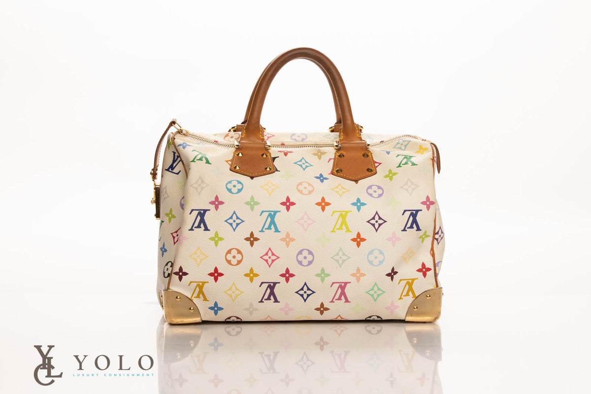 Louis Vuitton - Multicolor Monogram Speedy 35 | YOLO – YOLO Luxury