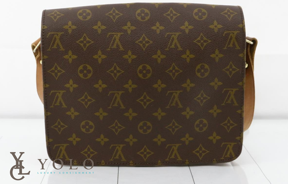 Louis Vuitton Monogram Cartouchiere 26 Crossbody Bag