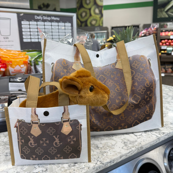 matching reusable tote bag set for travel, errands, gifting, and everyday carry