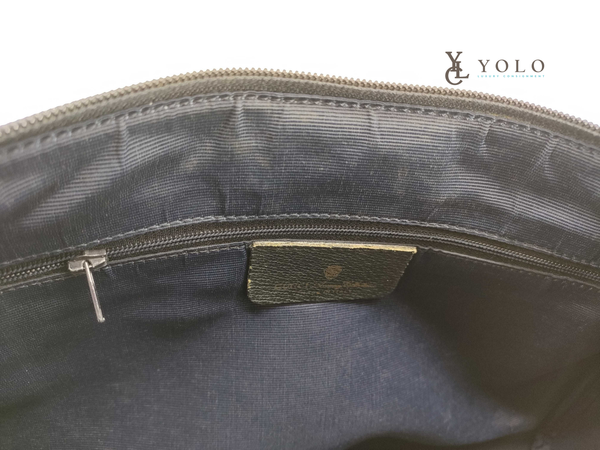 Authentic Vintage Web Gucci Medium Boston Bag