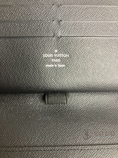 Louis Vuitton Black Epi Leather Zippy Organizer Wallet