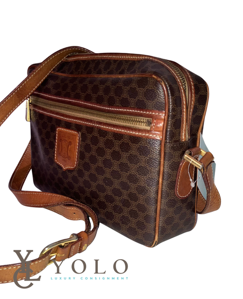 Celine Macadam Vintage Shoulder Bag