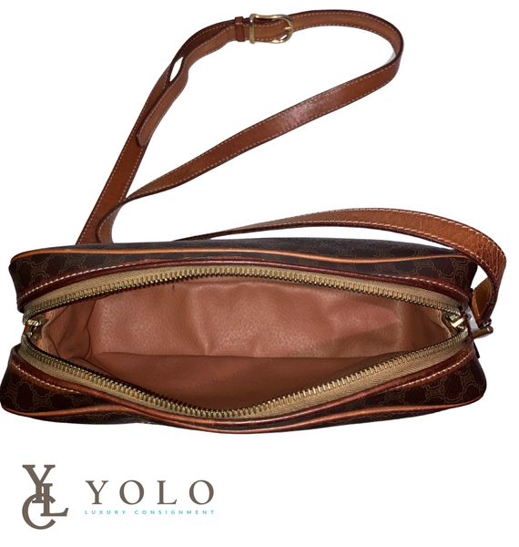 Celine Macadam Vintage Shoulder Bag