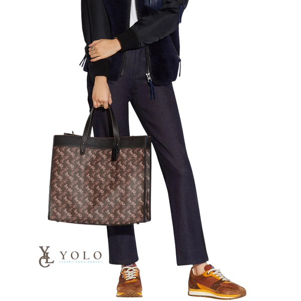 Coach 1941 Horse & Carriage Field Tote Bag