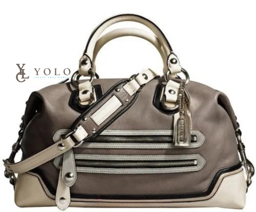 Coach Leather Madison Convertible Sabrina Satchel