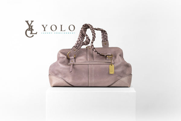 Coach Leather Daphne Legacy Doctor Satchel