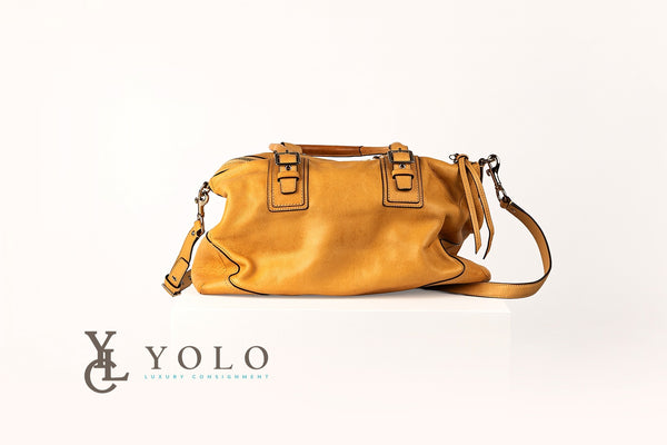 Coach Leather Hamilton Satchel 2-Way Bag