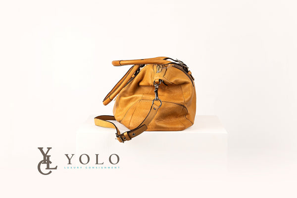 Coach Leather Hamilton Satchel 2-Way Bag