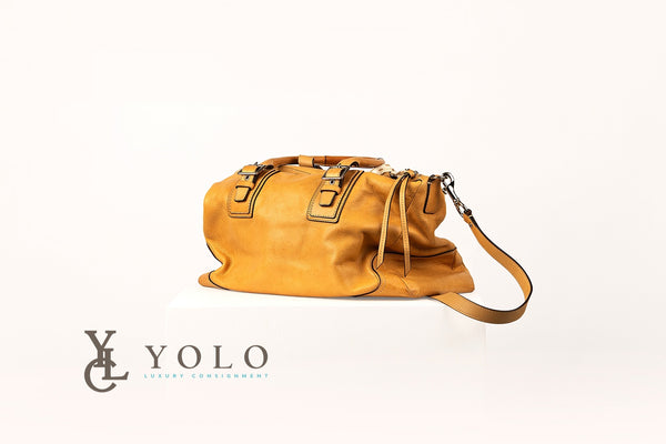 Coach Leather Hamilton Satchel 2-Way Bag