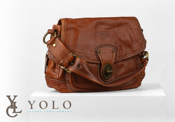 Coach Leather Legacy Ali Whiskey Hobo