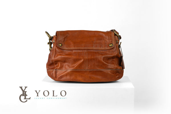 Coach Leather Legacy Ali Whiskey Hobo