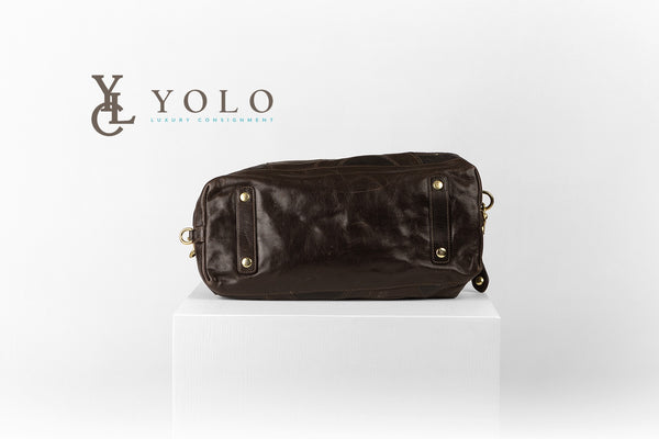 Coach Leather Madison Inlaid Op Art Sabrina Satchel