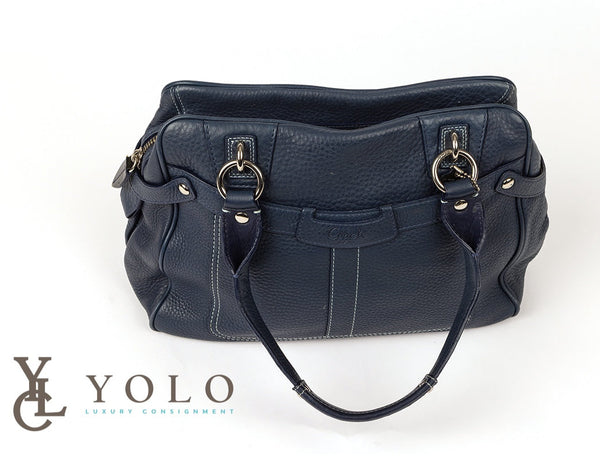 Coach Leather Penelope Large Satchel Bag