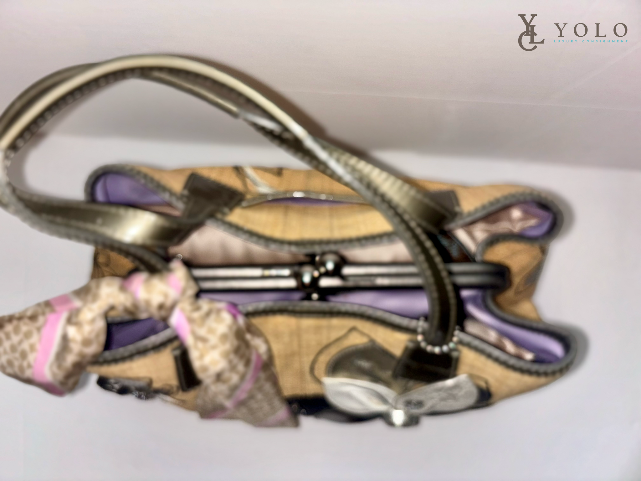 Coach | Straw 10th Anniversary Hampton Bag | YOLO Luxury Consignment