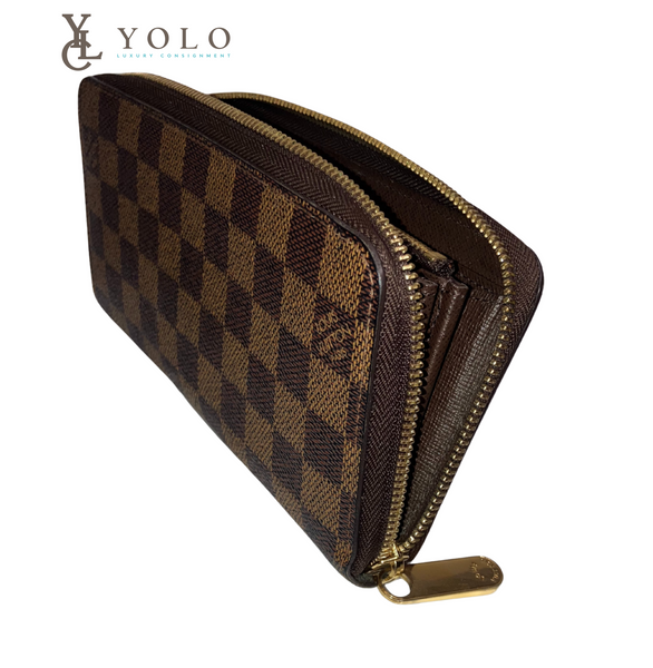Louis Vuitton Damier Ebene Zippy Continental Wallet