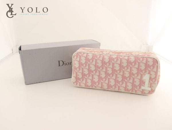 Christian Dior Trotter Pink Cosmetic Case