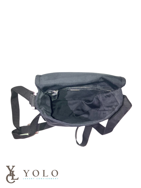 Fendi Vintage Nylon Black Crossbody Bag