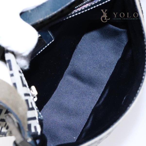 Fendi Zucchino Mini Mama Baguette Bag