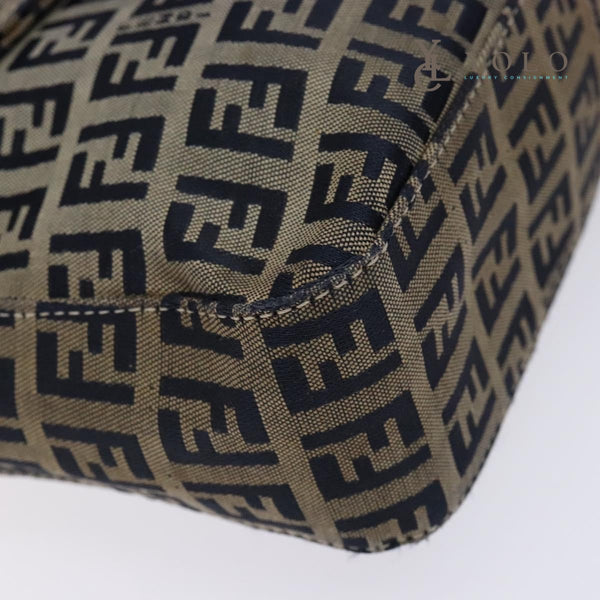 Fendi Zucchino Mini Mama Baguette Bag