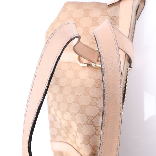 Gucci GG Canvas Abbey Top Zip Tote