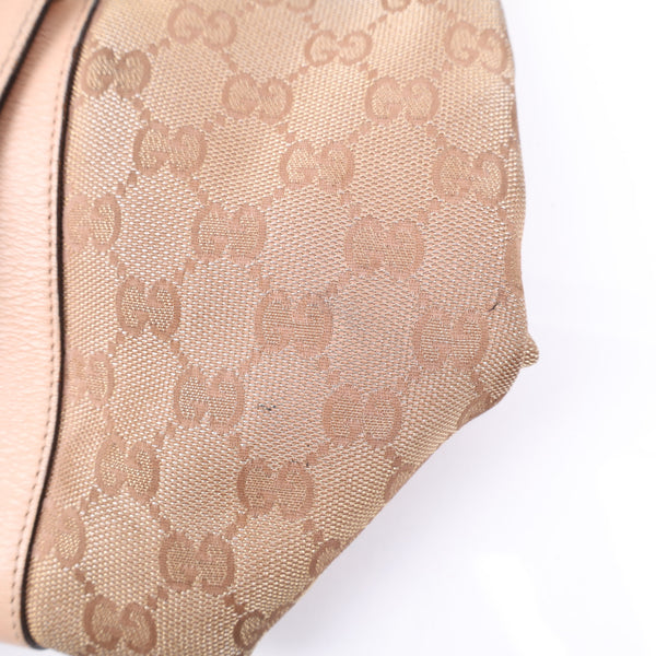 Gucci GG Canvas Abbey Top Zip Tote