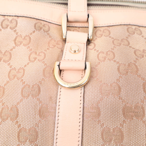 Gucci GG Canvas Abbey Top Zip Tote