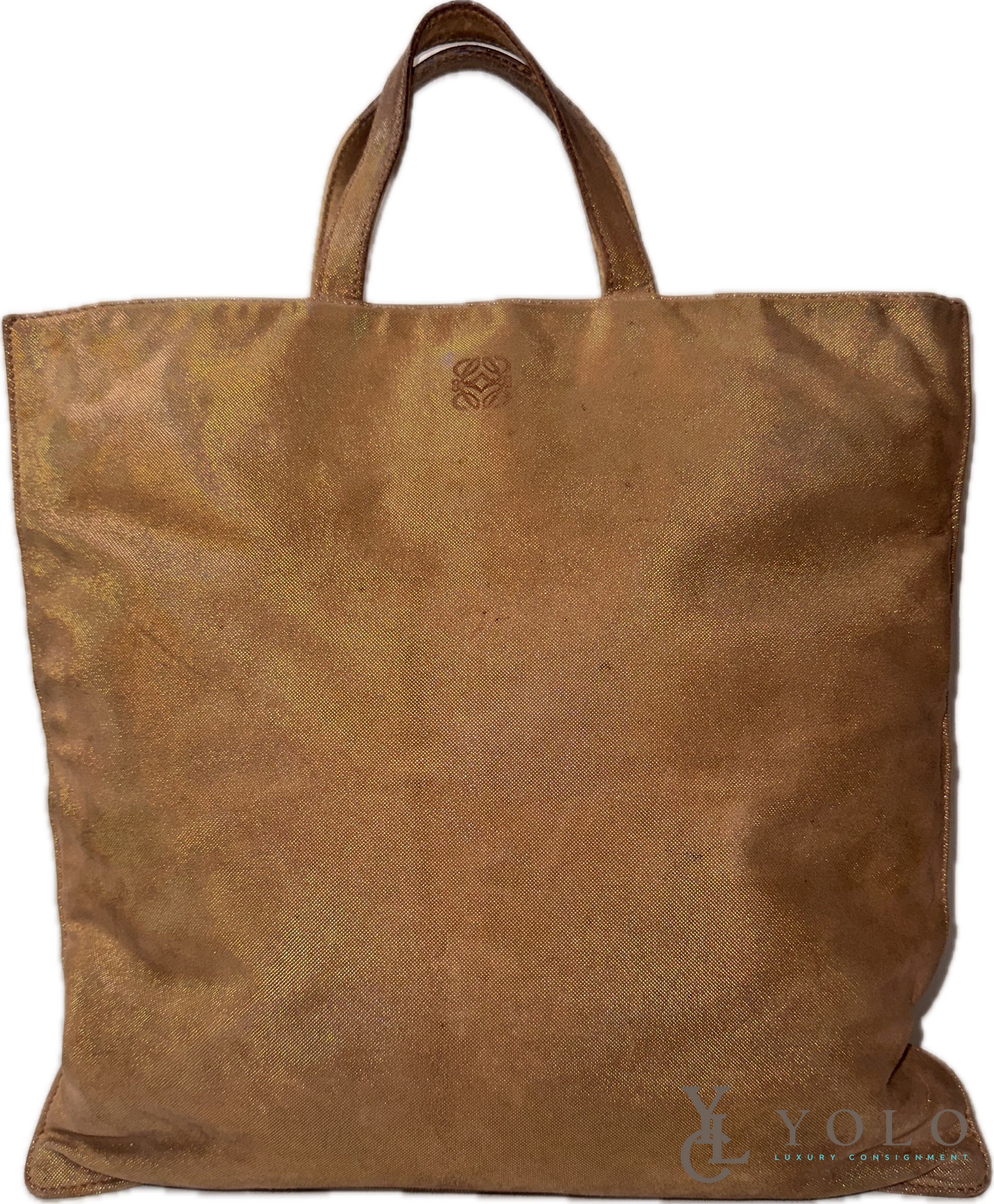 Loewe Anagram Flat Tote Bag