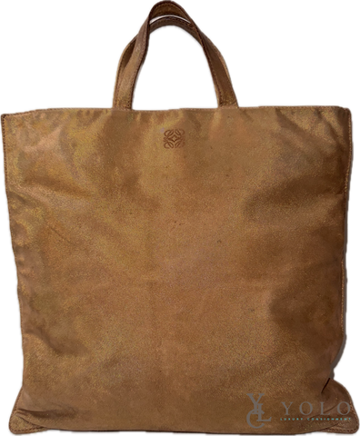 Loewe Anagram Flat Tote Bag