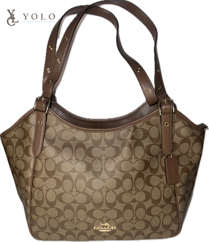 Coach Signature Meadow Shoulder Bag
