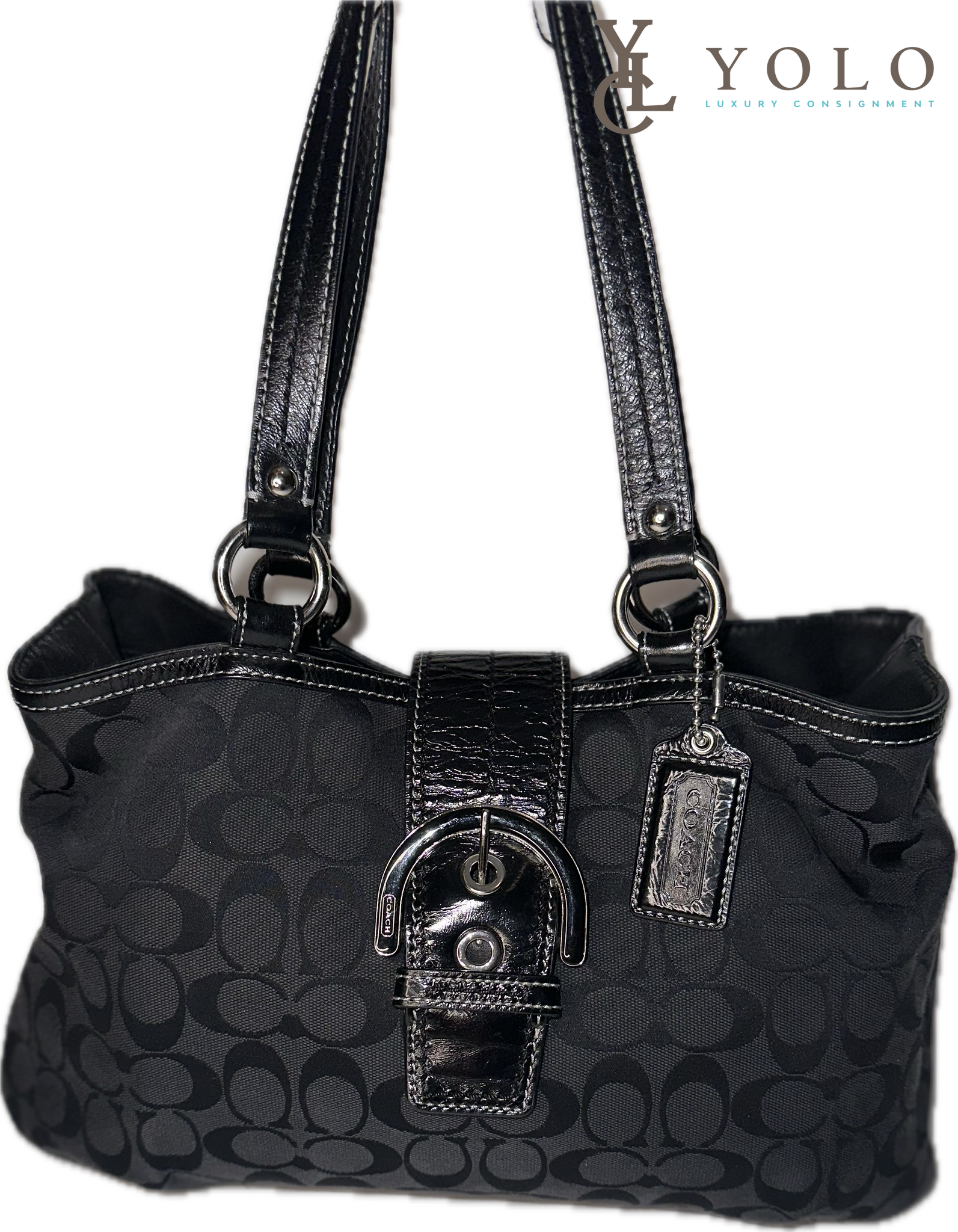 Coach | Signature Jacquard Soho East West Tote | Luxury Bag – YOLO Coach | Signature Jacquard Soho East West Tote | Luxury Bag – YOLO