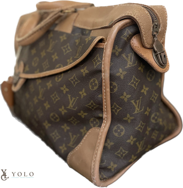 Louis Vuitton French Company Vintage Weekender Bag