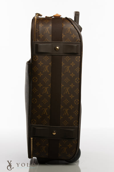 Louis Vuitton Monogram Pegase 60 Rolling Suitcase