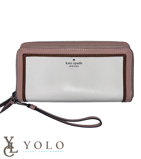 Kate Spade Anita Patterson Drive Wallet – YOLO Luxury Consignment