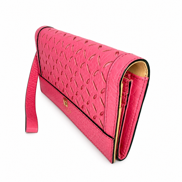 Kate Spade Leather Linney Perri Lane Wristlet Wallet