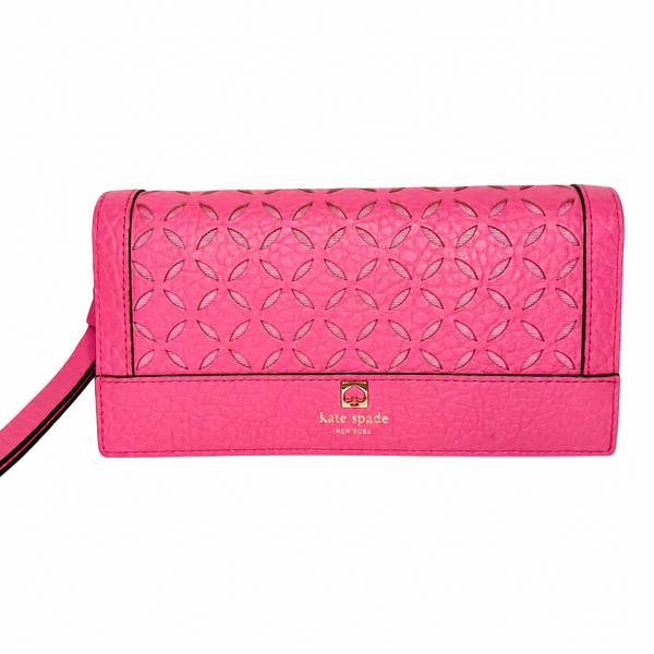 Kate Spade Leather Linney Perri Lane Wristlet Wallet