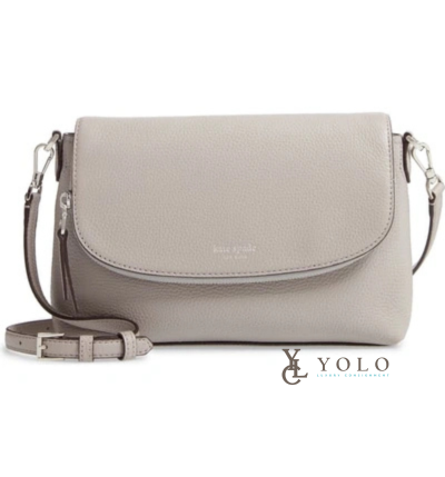 Kate Spade Leather Polly Large Crossbody Bag