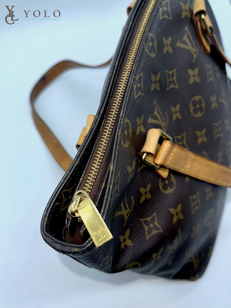 Louis Vuitton, Bags, Authentic Louis Vuitton Monogram Cabas Mezzo Tote  Shoulder Bag