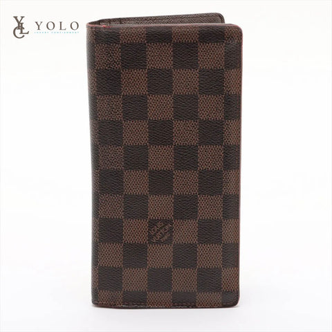 Louis Vuitton Damier Ebene Long Card Wallet