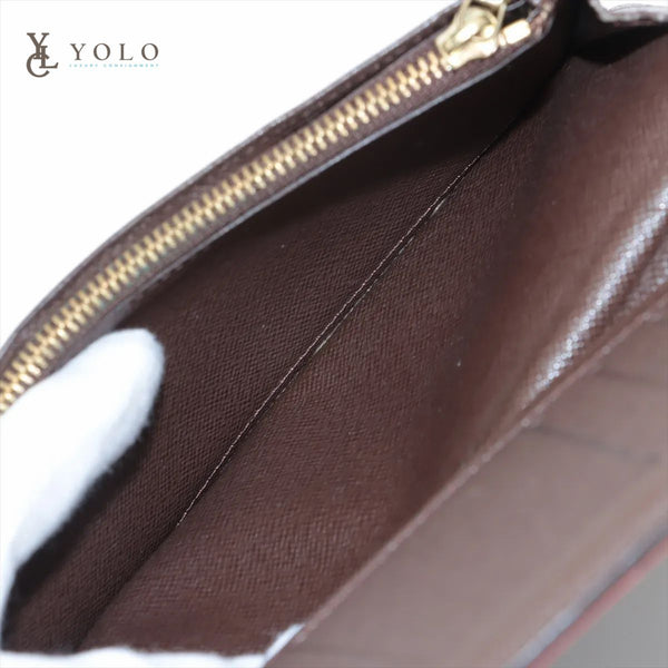 Louis Vuitton Damier Ebene Long Card Wallet 5