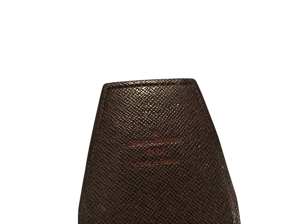 Louis Vuitton Damier Ebene Étui Lipstick Holder – Vintage Cigarette Case & Compact Pouch
