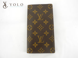 Louis Vuitton Wallet Vintage LV Taiga black Leather Card & 