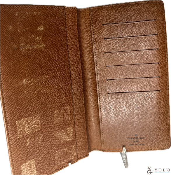 Louis Vuitton Monogram Long Card Wallet
